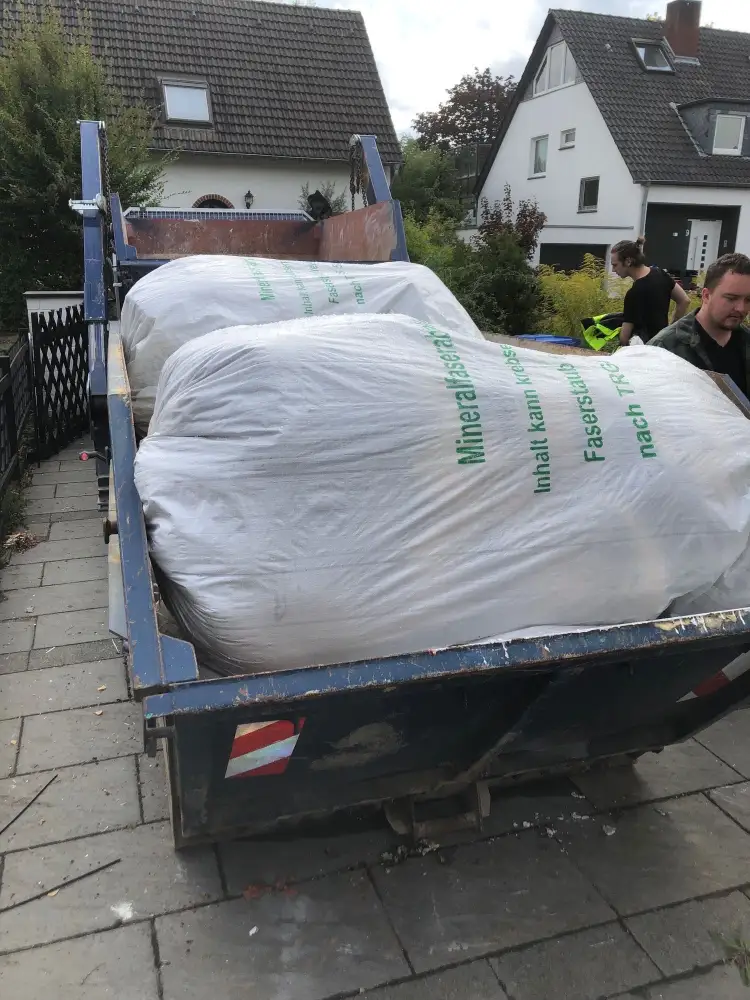 Glaswolle in Big Bags