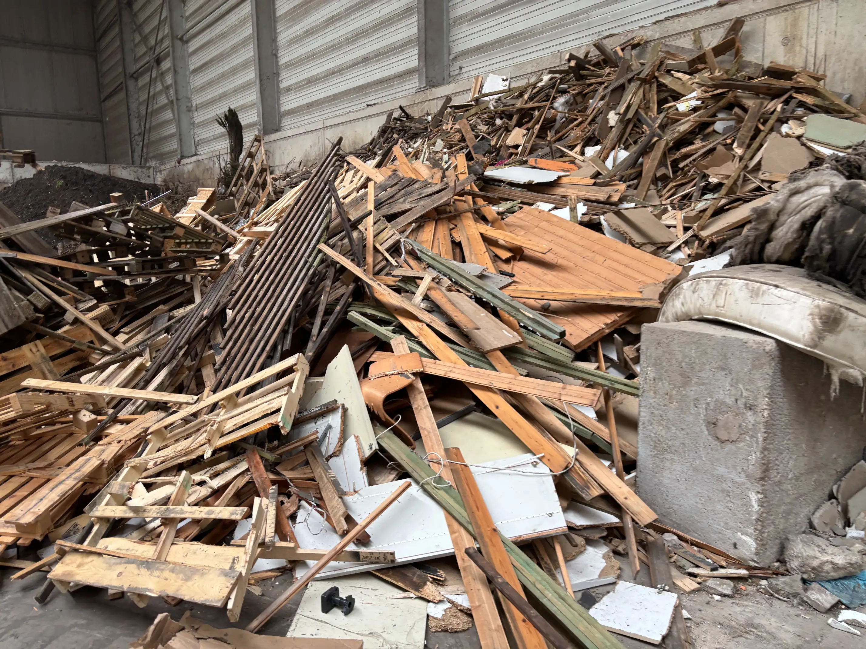 Ein haufen Holz