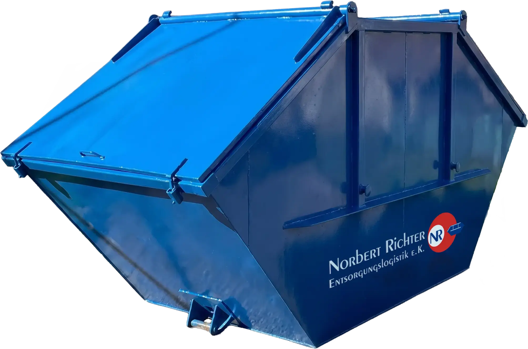 Die aufnahme eines Containers